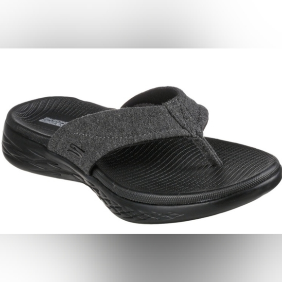 Skechers Shoes - Sketchers on the go flip flop black nwt